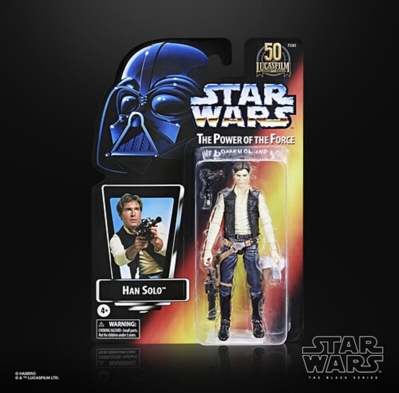 Star Wars The 6” Black Series 50 Lucasfilm POTF Han Solo