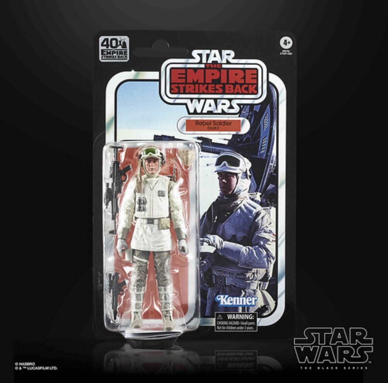 Star Wars The 6” Black Series 40th Anniversary ESB Hoth Rebel Trooper