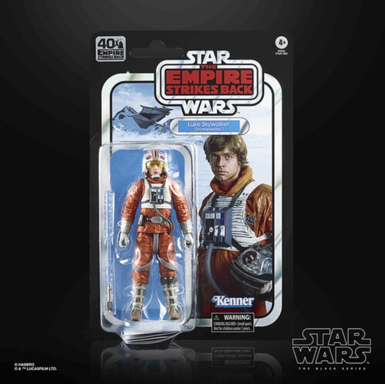 Star Wars The 6” Black Series 40th Anniversary ESB Luke Skywalker (Snowspeeder outfit)