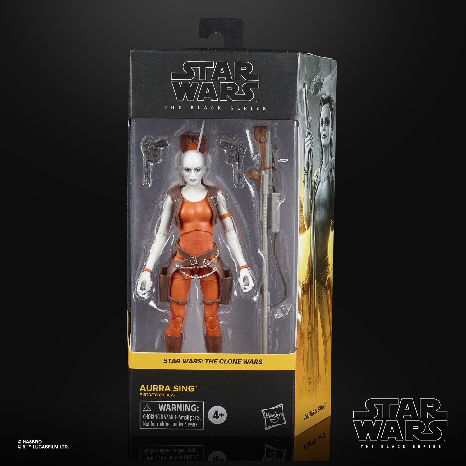 Star Wars The 6"Black Series CW08 Aurra Sing (The Clone Wars)