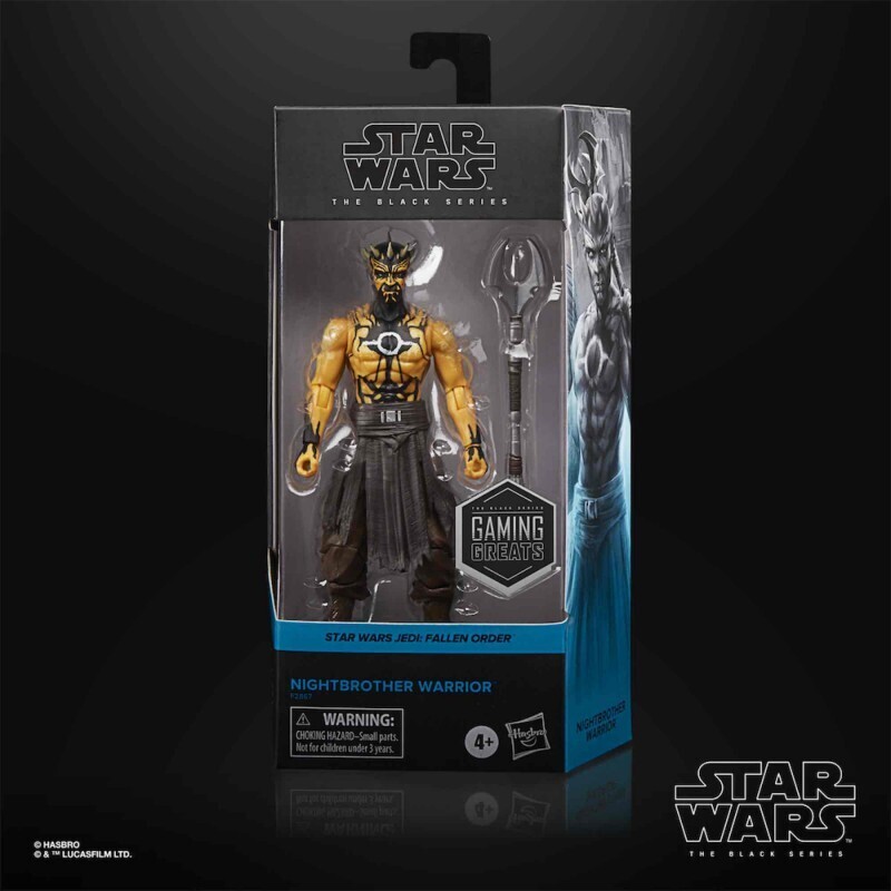 Star Wars The 6"Black Series #05 Nightbrother Warrior(Gaming Greats)