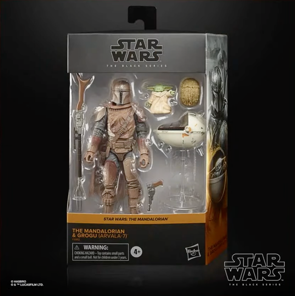 Star Wars The 6"Black Series #14 The Mandalorian & Grogu Arvala-7 (The Mandalorian)