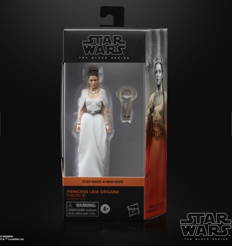 Star Wars The 6” Black Series #01 Princess Leia Organa-Yavin 4 (Star Wars)