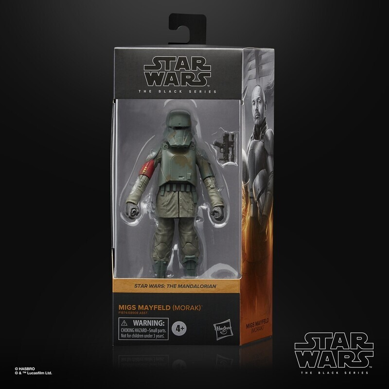 Star Wars The 6" Black Series #15 Migs Mayfeld (The Mandalorian)