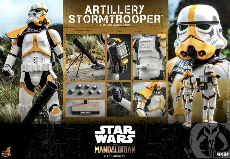 Star Wars Hot Toys - TMS047 Artillery Stormtrooper (The Mandalorian) 30 cm