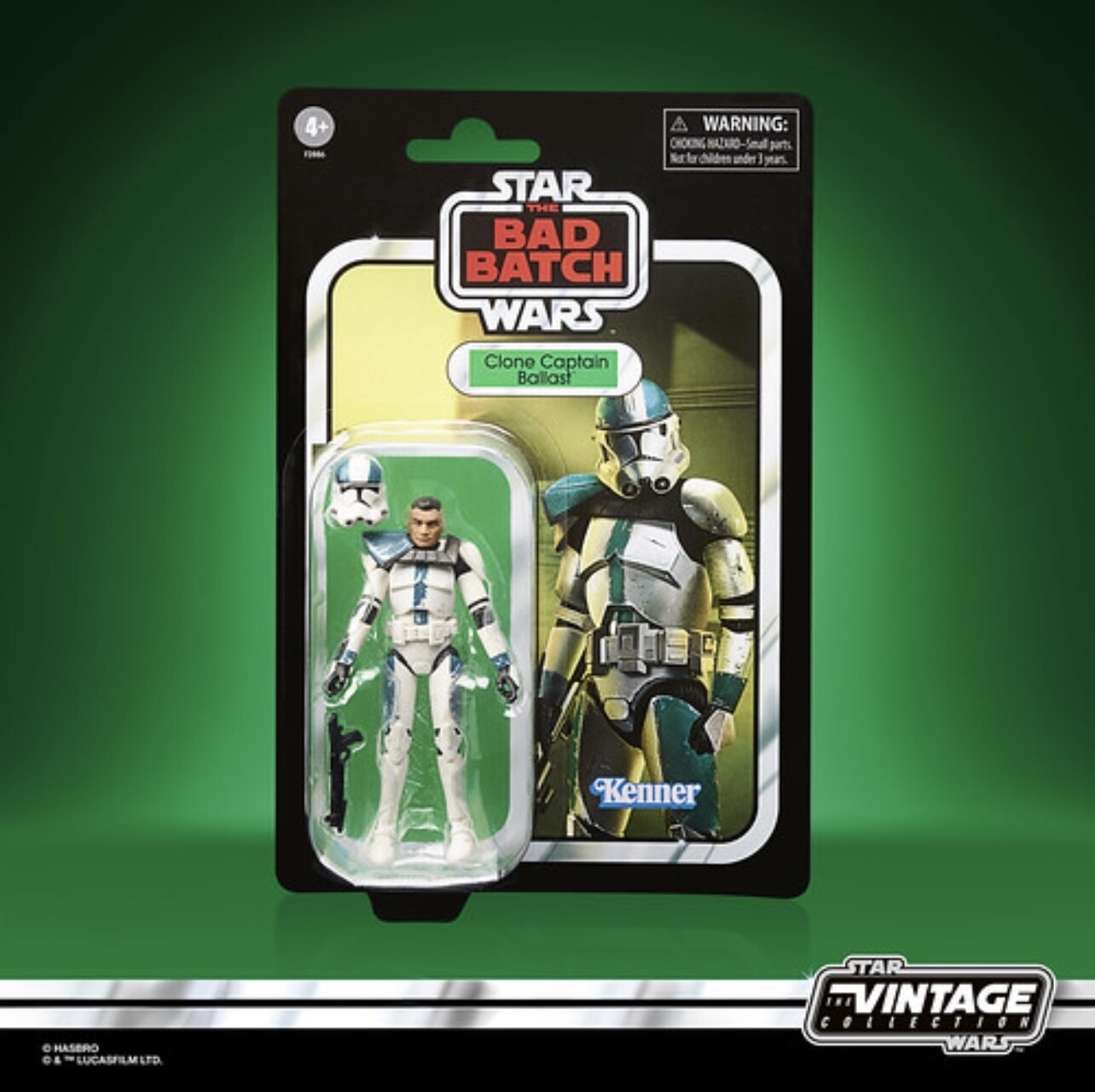 Star Wars The 3’75” Vintage Collection VC210 Clone Captain Ballast
