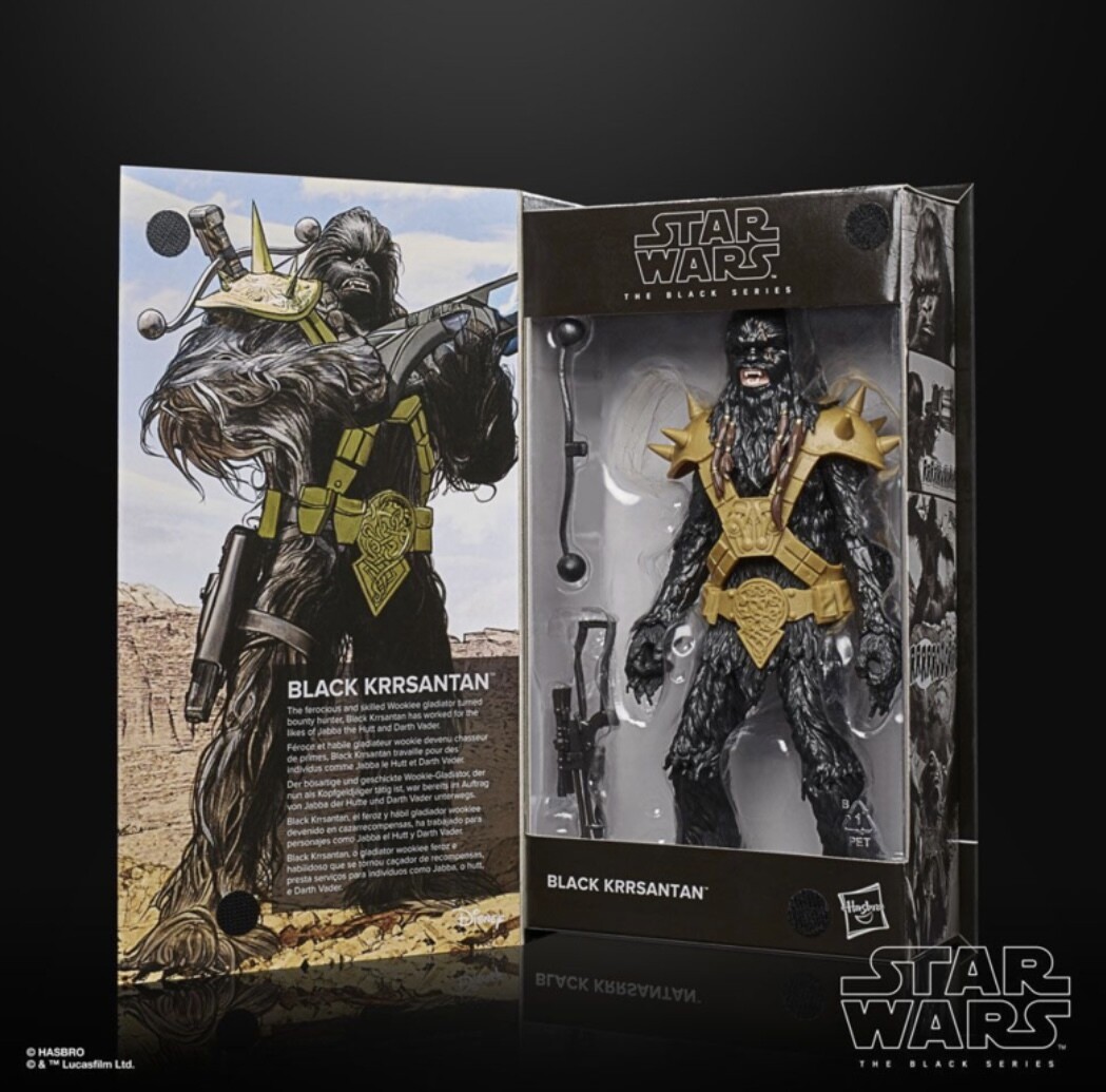 Star Wars The 6"Black Series Comic Line Black Krrsantan