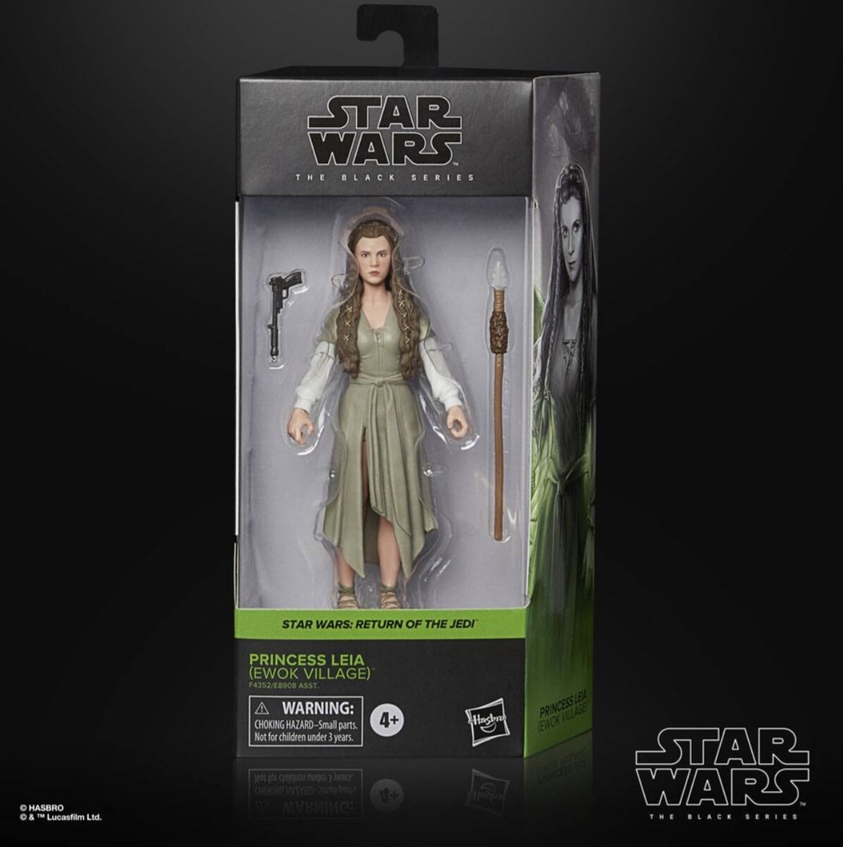 Star Wars The 6” Black Series #09 Princess Leia (Ewok Village)(Return Of The Jedi)