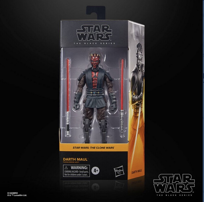 Star Wars The 6” Black Series #11 Darth Maul (The Clone Wars)