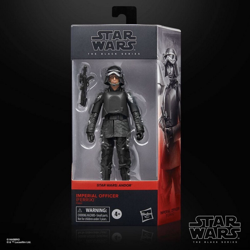 Star Wars The 6” Black Series #04 Imperial Officer- Ferrix (Andor)