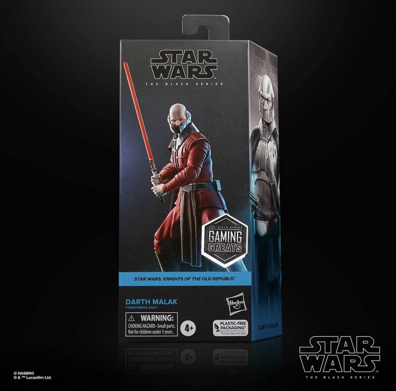 Star Wars The 6” Black Series #20 Darth Malak (Gaming Greats)