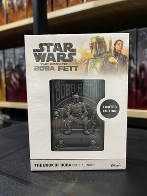 Star Wars Official Medal Ignot The Book Of Boba Fett FaNaTtiK