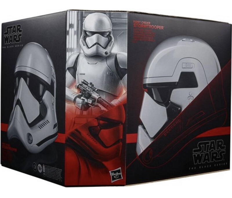 First Order Stormtrooper - Electronic Black Series Helmet (damaged box)
