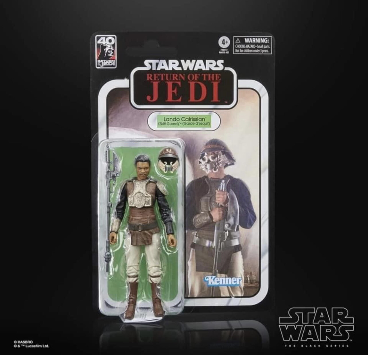 Star Wars The 6” Black Series 40th Anniversary ROTJ - Lando Calrissian (Skiff Guard)