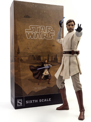Star Wars Sideshow Collectibles Obi-Wan Kenobi (The Clone Wars) 30 Cm