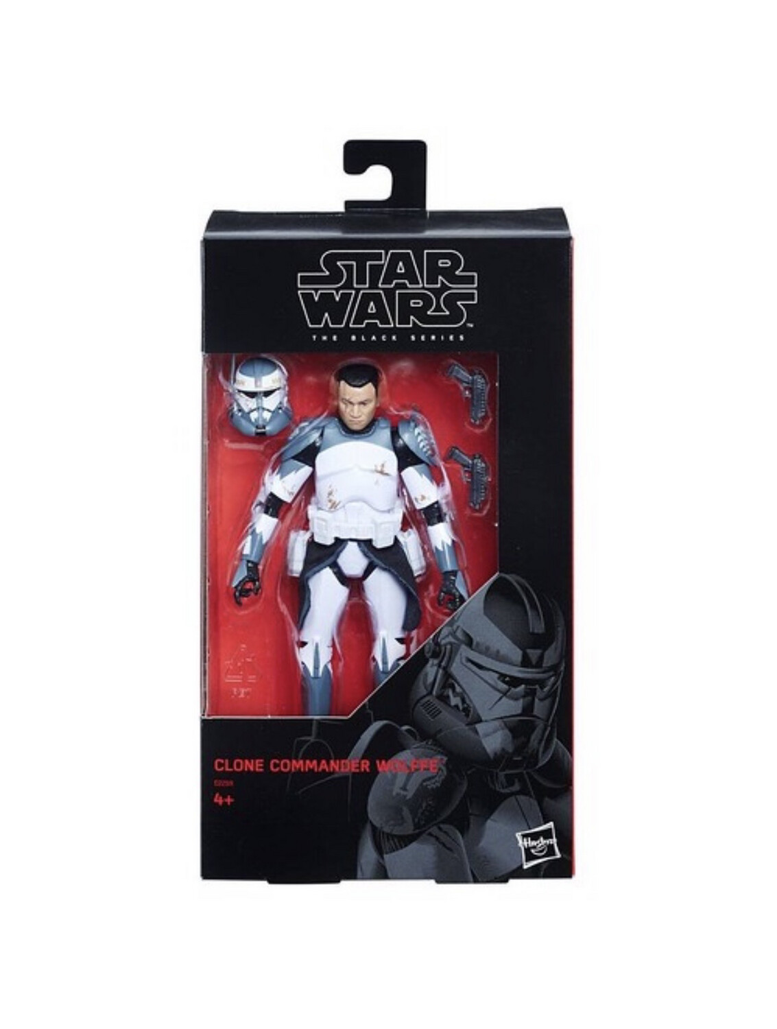 Star Wars The Black Series Exclusive Clone Commander Wolffe 15cm/6" USED