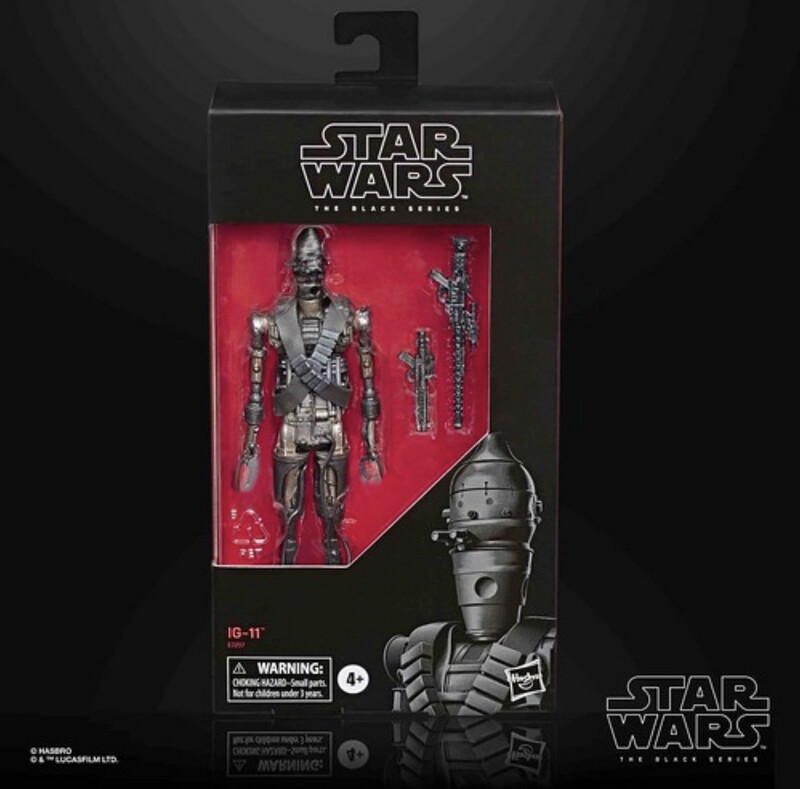 Star Wars The 6” Black Series Exclusive - IG-11 (The Mandalorian)