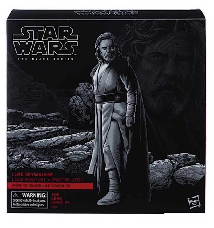 Star Wars The 6” Black Series Exclusive Luke Skywalker (Jedi Master) Achc-to-Island