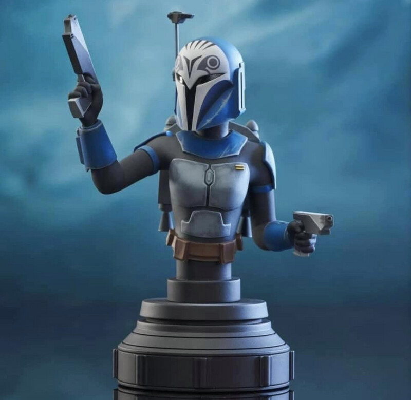 Star Wars The Clone Wars Bust 1/7 Bo-Katan Kryze 15 Cm