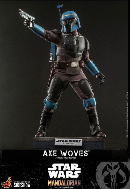 Star Wars Hot Toys TMS070 Axe Woves 1/6 scale The Mandalorian) 30 cm