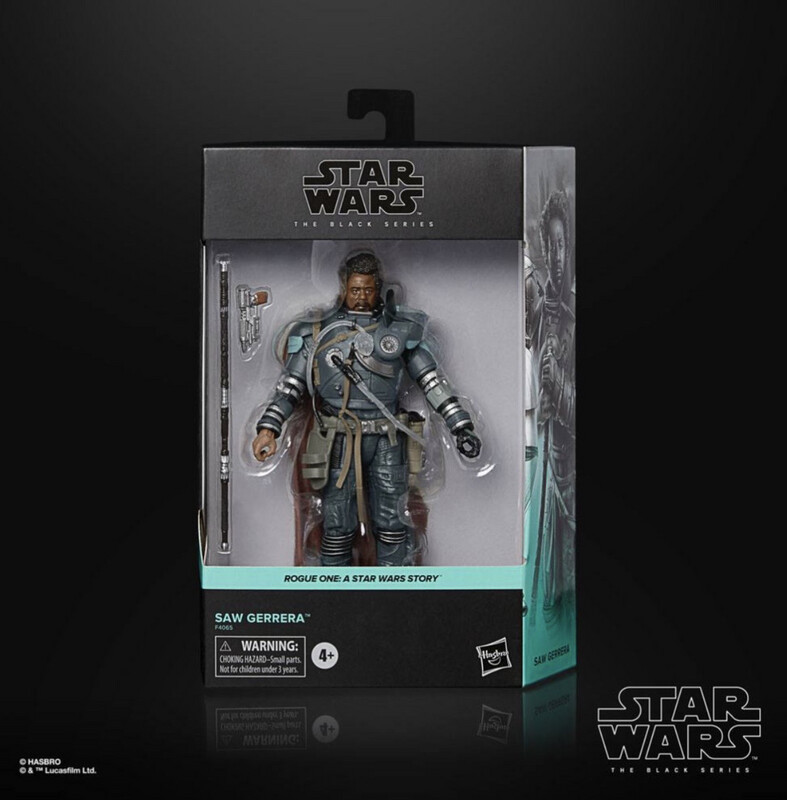 Star Wars The 6"Black Series #10 Saw Gerrera (Rogue One)
