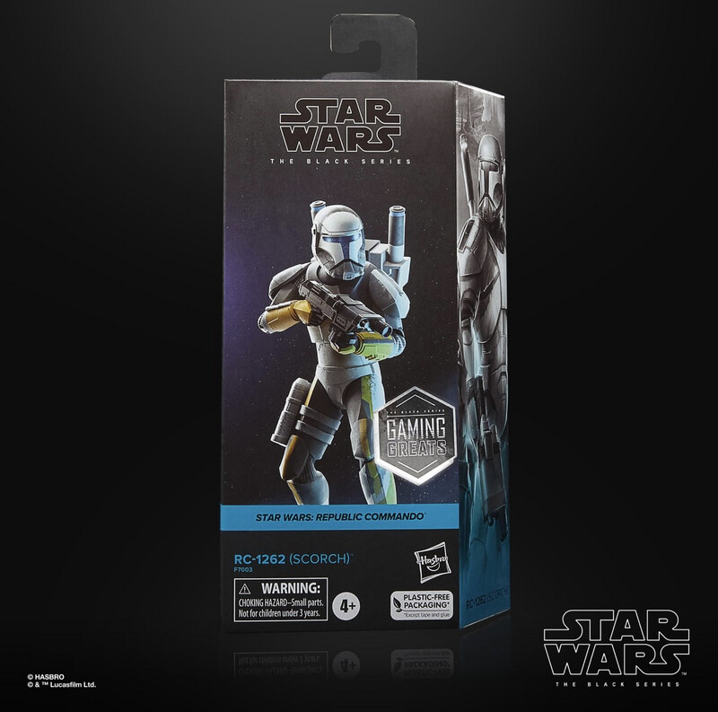 Star Wars The Black Series #18 RC-1262 Scorch Republic Commando (Gaming Greats)