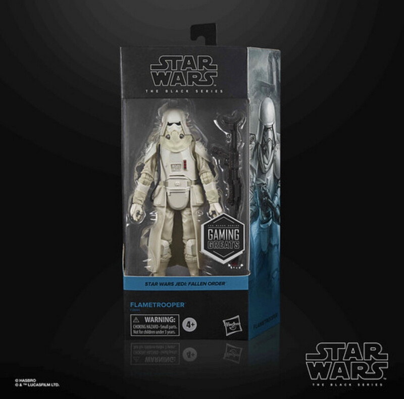 Star Wars The 6” Black Series - #03 Flametrooper Gaming Greats