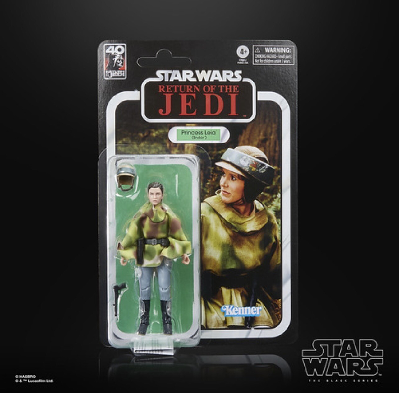Star Wars The 6” Black Series 40th Anniversary ROTJ - Princess Leia (Endor)