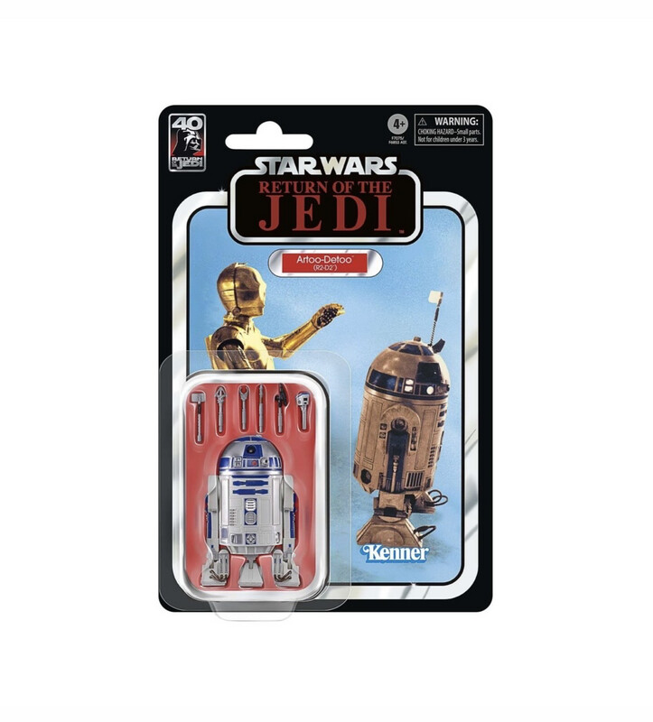 Star Wars The 6” Black Series R2-D2 40th Anniversary ROTJ