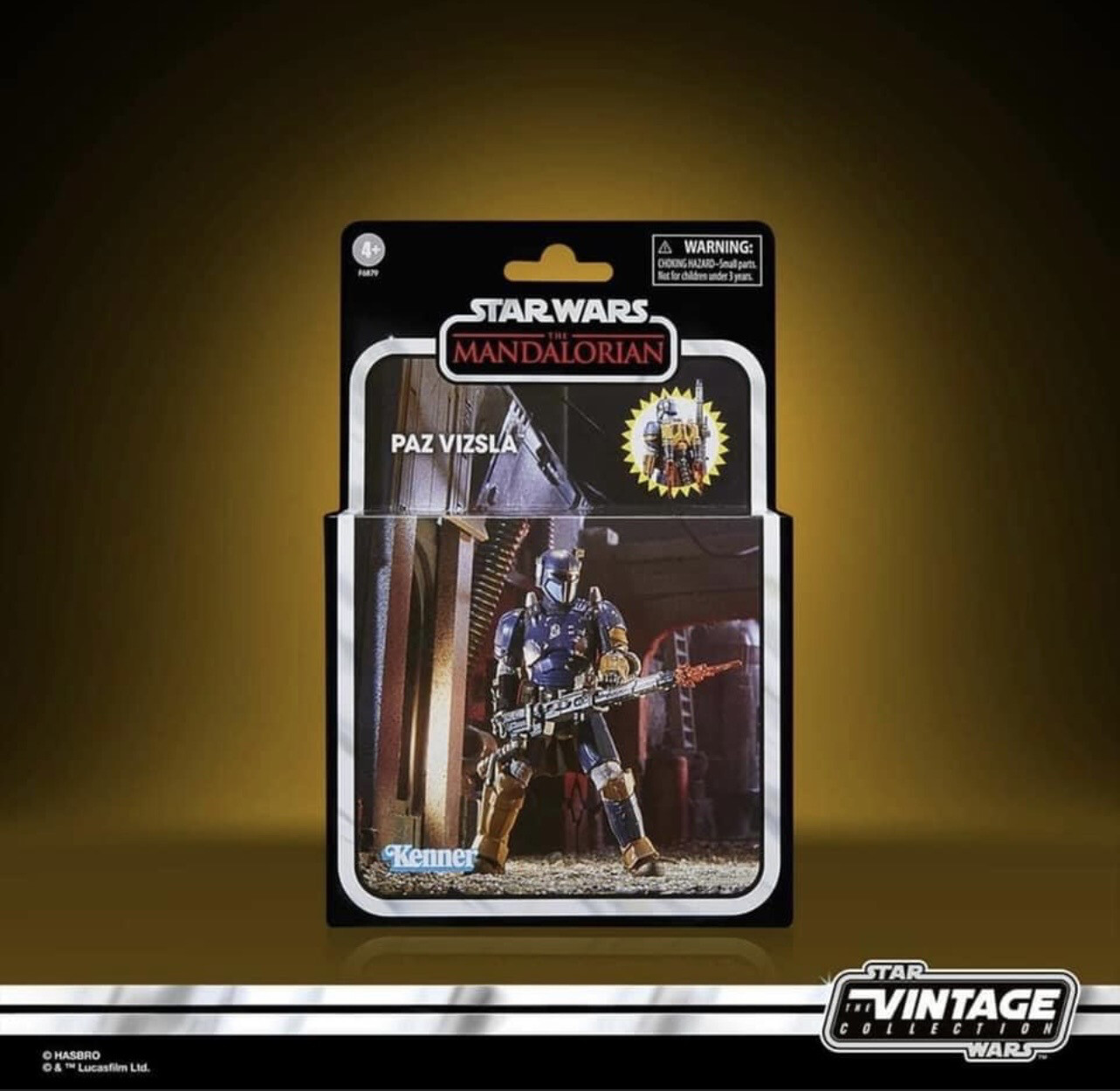 Star Wars The 3’75” Vintage Collection - Deluxe Paz Vizla (The Mandalorian)