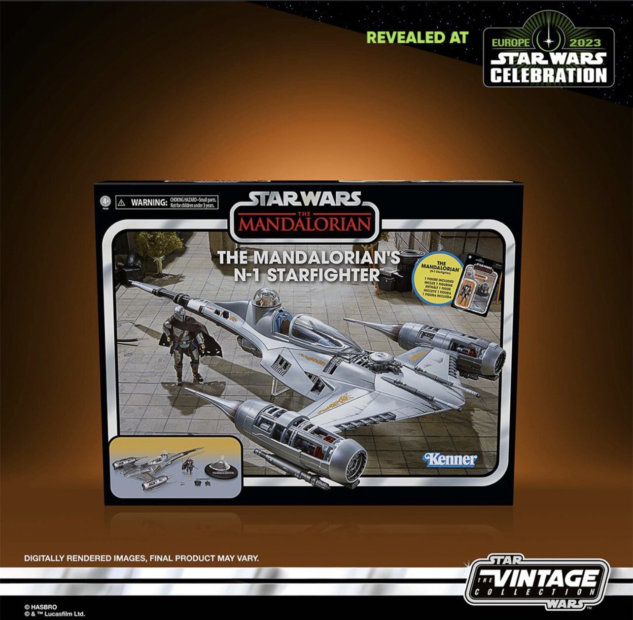 Star Wars The Vintage Collection Vehicle - The Mandalorian N-1 Starfighter