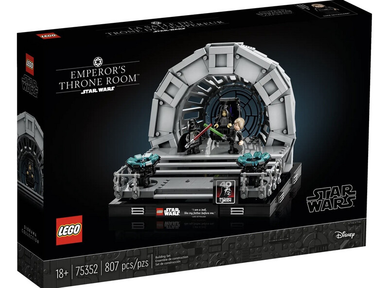 Star Wars LEGO 75352 Emperor’s Throne Room Diorama