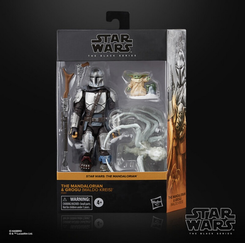 Star Wars The Black Series #17 The Mandalorian & Grogu (Maldo Kreis) 15cm/6”