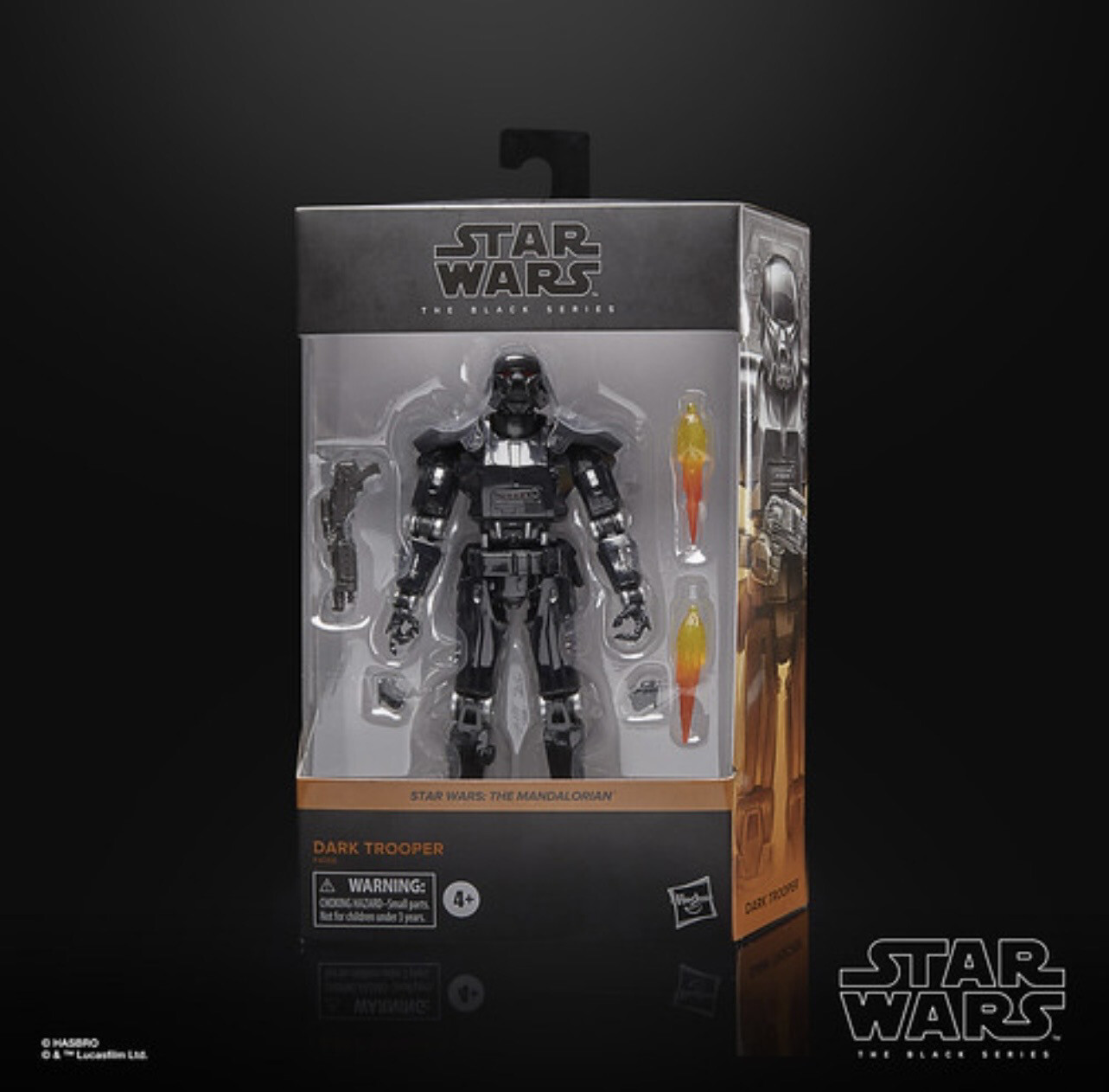 Star Wars The 6” Black Series #28 Dark Trooper (The Mandalorian)