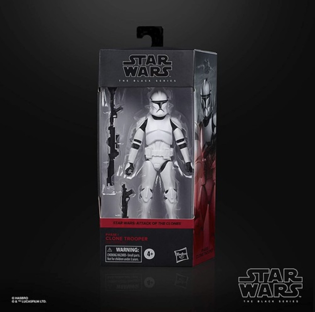 Star Wars The 6"Black Series #02 Clone trooper Phase I (Attack of the Clones)
