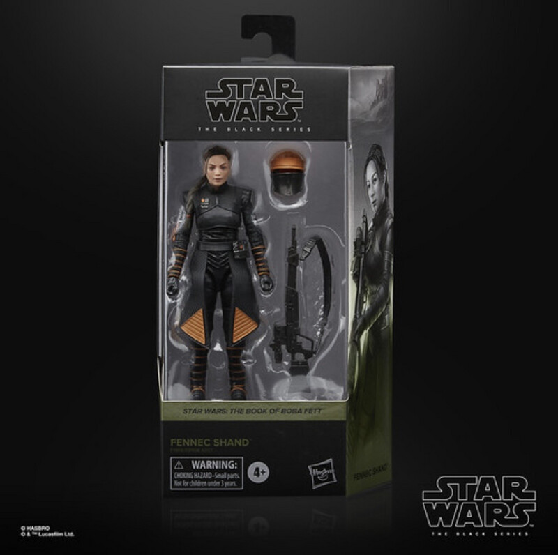 Star Wars The 6"Black Series #01 Fennec Shand (The Book of Boba Fett)