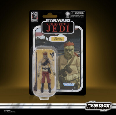 Star Wars The 3’75” Vintage Collection VC056 Kithaba Skiff Guard (40th Anniversary ROTJ)