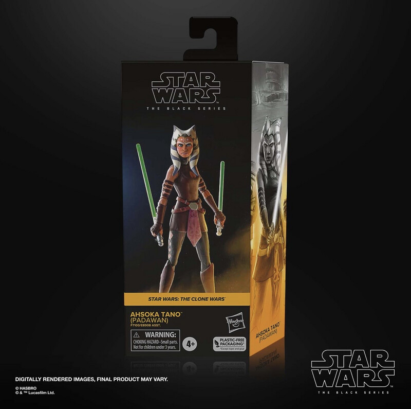 Star Wars The 6” Black Series #13 Ahsoka Tano Padawan (The Clone Wars)