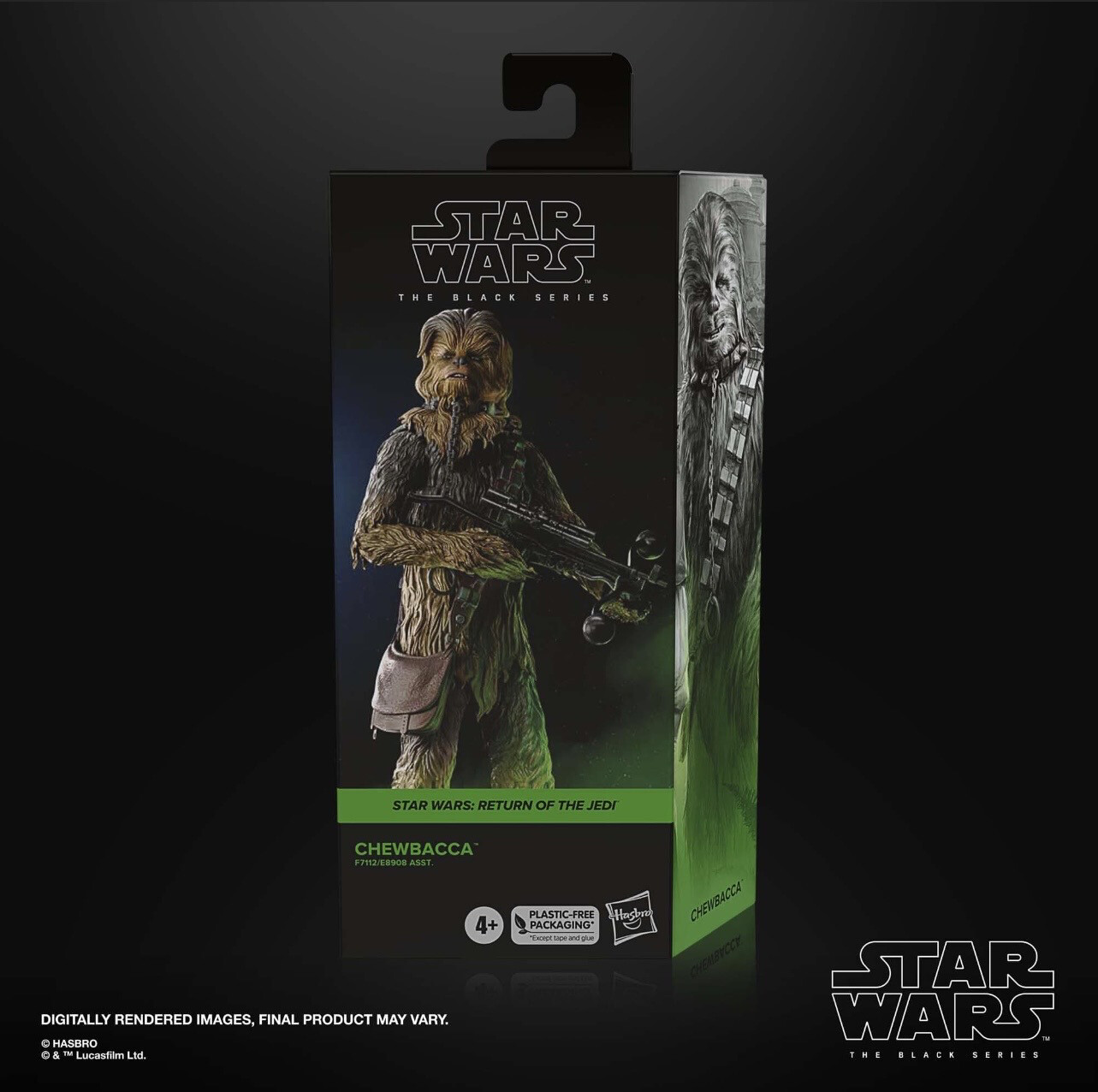 Star Wars The 6” Black Series #10 Chewbacca (Return Of The Jedi)