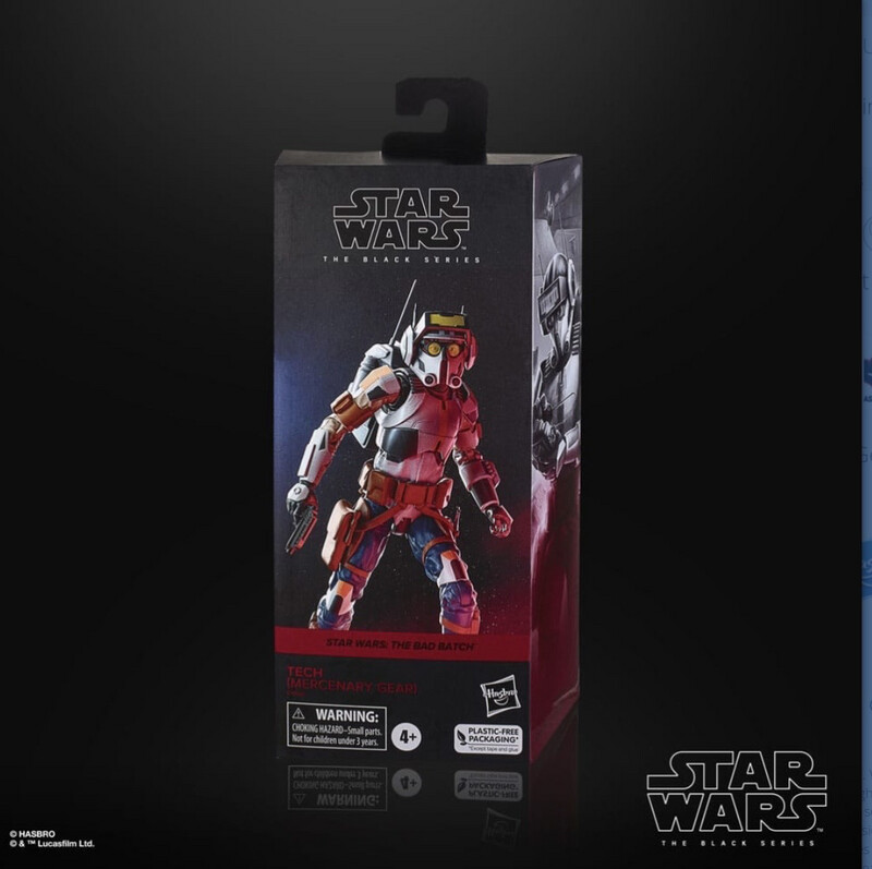 Star Wars The 6” Black Series #16 Tech Mercenary Gear (The Bad Batch)