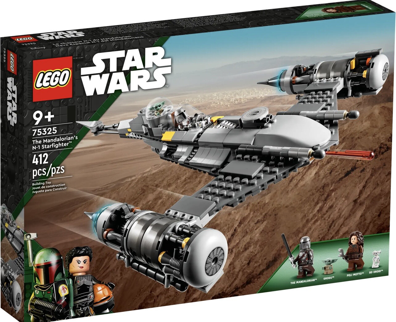 Star Wars LEGO 75325 The Mandalorian’s N-1 Starfighter