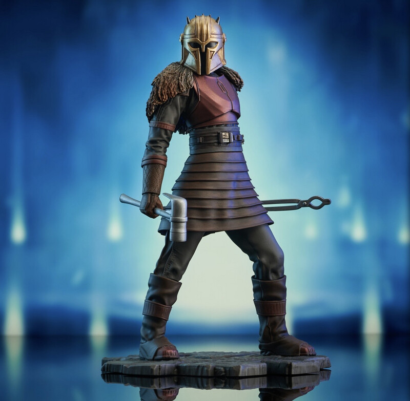 PRE ORDER Star Wars Gentle Giant Premier Collection - The Armorer (The Mandalorian) 25 cm