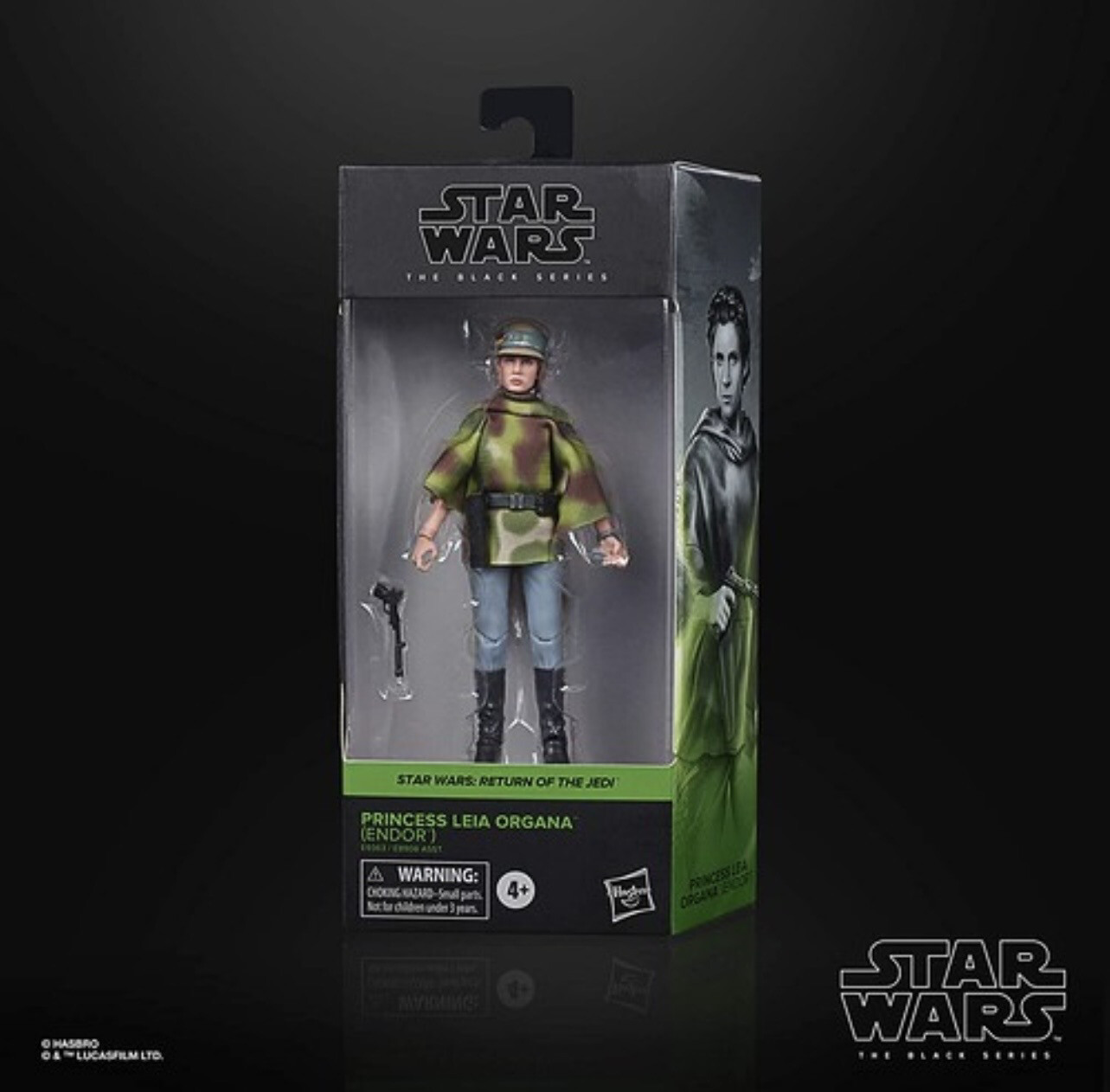 Star Wars The 6"Black Series #03 Princess Leia Organa Endor (Return Of The Jedi)