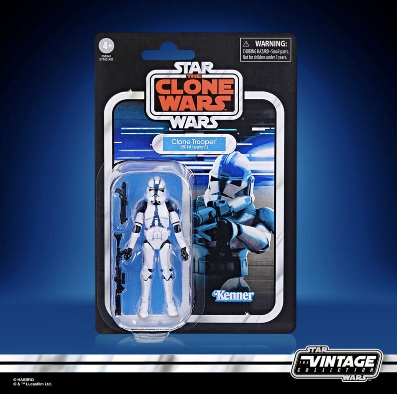 Star Wars The 3’75” Vintage Collection #240 501st Battalion Clone Trooper