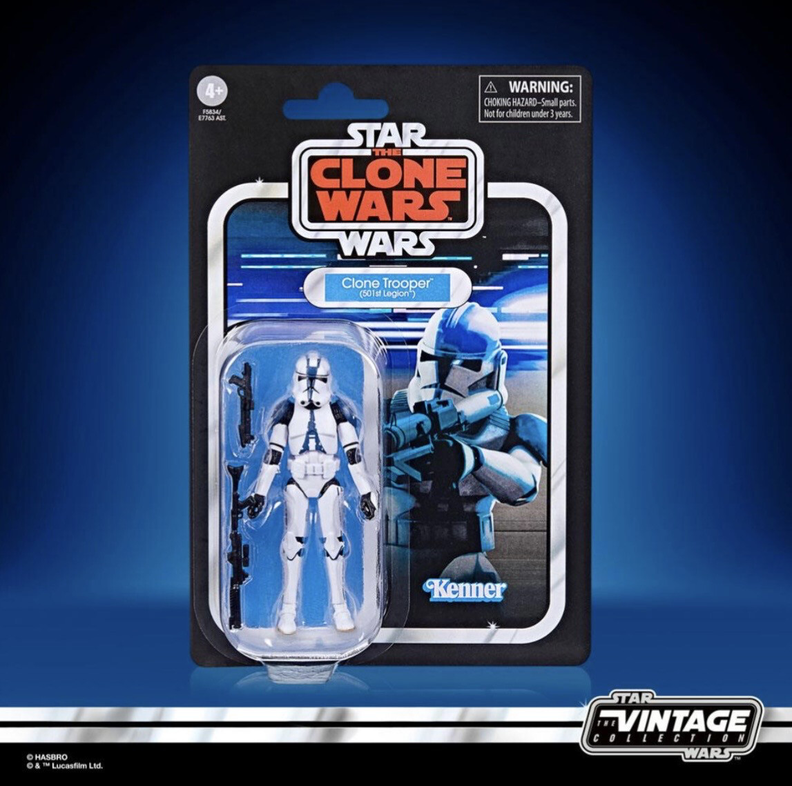 Star Wars The 3’75” Vintage Collection #240 501st Battalion Clone Trooper