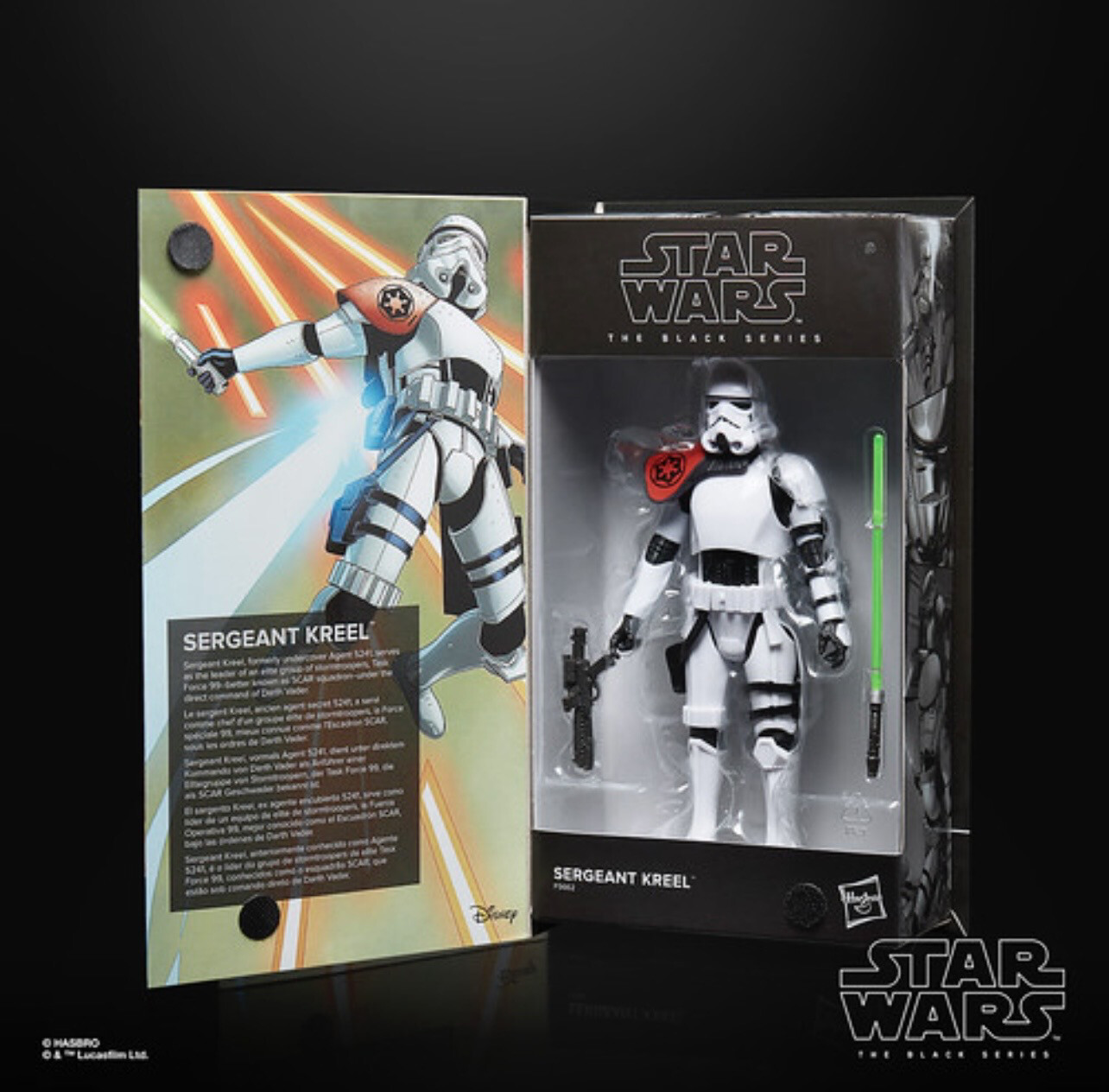 Star Wars The 6"Black Series Comic Line Sergeant Kreel