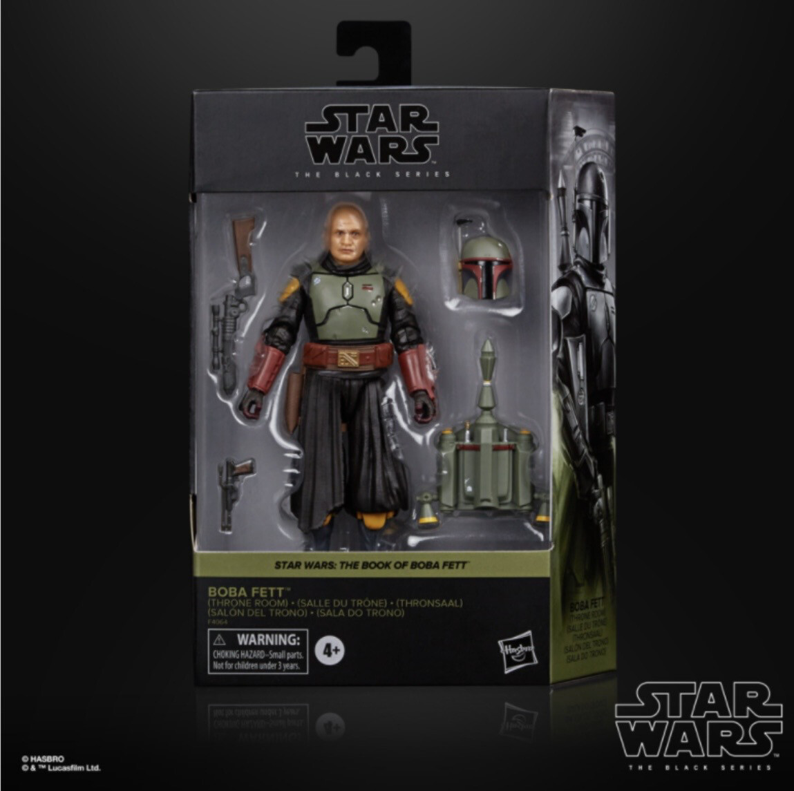 Star Wars The 6” Black Series #02 Boba Fett -Throne Room (The Book of Boba Fett)