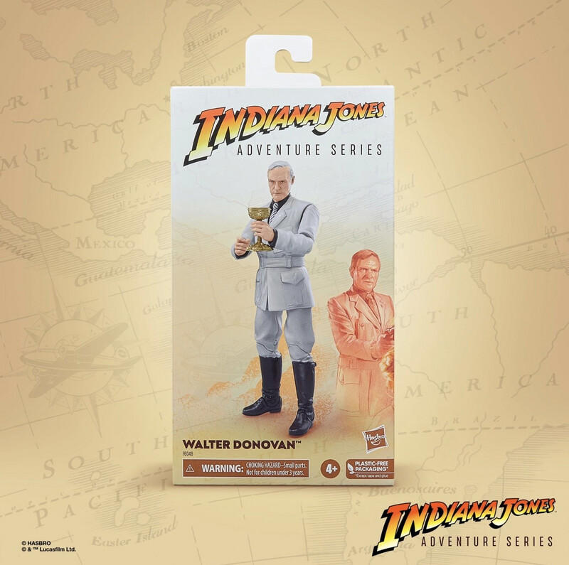 Indiana Jones Adventure Series Walter Donovan (The Last Crusade) “Fan Channel Exclusive”