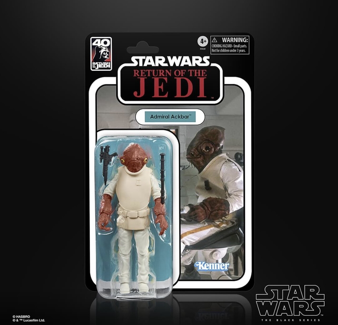 Star Wars The 6” Black Series 40th Anniversary ROTJ - Admiral Ackbar