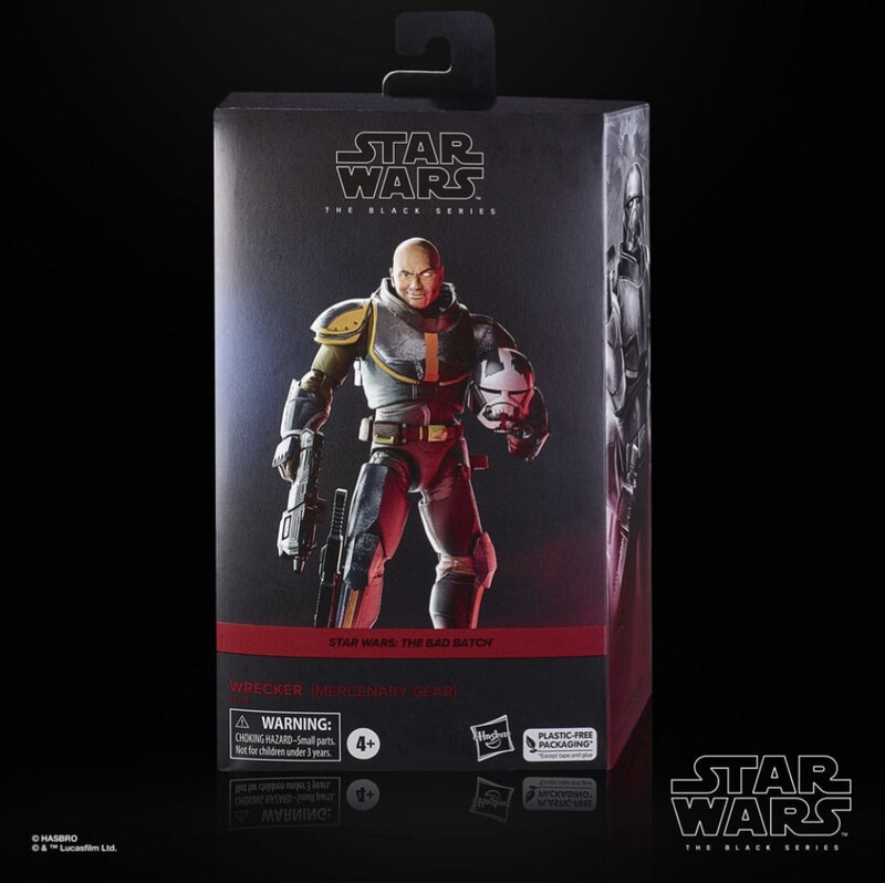 Star Wars The 6” Black Series #14 Wrecker Mercenary Gear (The Bad Batch)